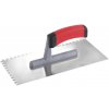 Hladítko profi nerez, zubové 280x130mm, gumená rúčka - Z6