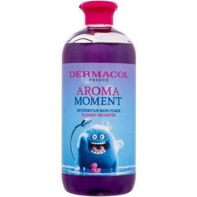 Dermacol Aroma Moment Plummy Monster pena do kúpeľa s vôňou sliviek 500 ml pre deti
