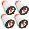 4x FILTER do vysávača ELECTROLUX ERGORAPIDO, RAPIDO, EF144, AEG ELEKTROLUX