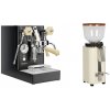 Lelit Mara PL62X V2, black + ECM C-Manuale 54, cream, olive