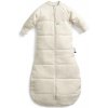 ERGOPOUCH Vrece na spanie s rukávmi organická bavlna Jersey Oatmeal Marle 3-12 m, 6-10 kg, 3,5 tog