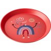 Koziol CONNECT PLATE – detský tanierik 20,5 cm červená farba