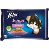 Felix FANTASTIC JUNIOR kura & losos v želé 4x85g