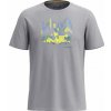 Tričko SMARTWOOL VITAL PEAKS ACTIVE SHORT SLV GRAPHIC TEE Uni veľkosť XL