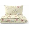 Kvalitex Bavlnené posteľné prádlo DELUX BOTANICA cream Varianta: 1x 140/200, 1x 70/90cm