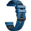 PROTEMIO 112655 SPORTY Vymeniteľný silikónový remienok Garmin Forerunner 965 modrý