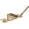 AXOR MyEdition 4-otvorová batéria na okraj vane, vyloženie výtoku 151 mm, kartáčovaný bronz/bez vrchnej doštičky, 47432140