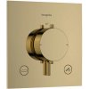 Hansgrohe Ecostat Comfort E Termostatická batéria pod omietku, na 2 spotrebiče, leštený vzhľad zlata 33716990-HG