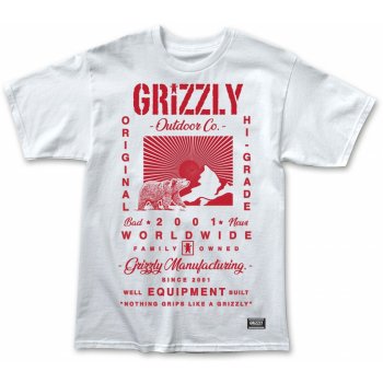 Grizzly Tagline Tee white