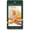 Farebné ceruzky Faber-Castell Polychromos 110012 plechová krabička, 12 farieb