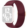 AppleKing silikónový remienok s posuvnou prackou pre Apple Watch Ultra 49mm / 46mm / 45mm / 44mm / 42mm - vínový - možnosť vrátiť tovar ZADARMO do 30tich dní