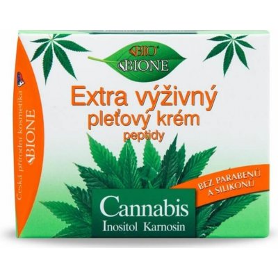 Bione Cosmetics - Extra výživný pleťový krém Cannabis 51ml