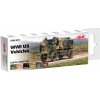ICM Acrylic Paint Set for WWI US military vehicles 6 x12 ml