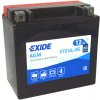 Motobatéria EXIDE 12Ah, 12V, ETX14L-BS