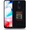 Picasee silikónový prehľadný obal pre Xiaomi Redmi 8 - EMERGENCY