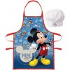 Kids Euroswan Detská zástera s kuchárskou čiapkou Mickey
