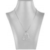 Náhrdelník Swarovski Elements srdce Crystal
