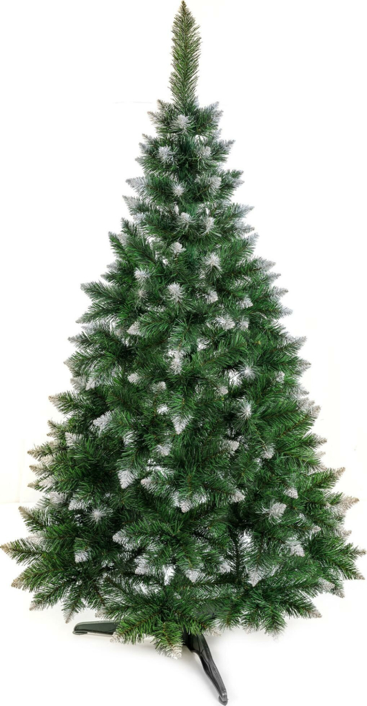 Zasnežený vianočný stromček Aga 220 cm prináša do vášho domova vianočnú atmosféru a slávnostný vzhľad.