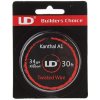 UD YOUDE Technology UD drôt Twisted Wire 34ga+Ribbon Kanthal A1 dĺžka drôtu: 0,5m, AGW: 34ga+Ribbon