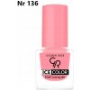 Golden Rose Ice Color Nail Lacquer lak na nechty mini 136 6 ml