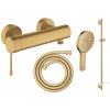 Súprava sprchová batéria Grohe Essence 33636GN1, sprchová tyč Grohe Rainshower 26603GN0, 26574GN0, 28388GL1