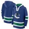 Fanatics Pánska Mikina Vancouver Canucks Mens Laced Hockey Hoodie Velikost: XL