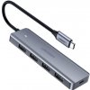Ugreen 50985 hub USB 3.2 Gen 1 (3.1 Gen 1) Type-A 5000 Mbit/s Strieborná (UG70336)