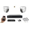 MS AI IP 2 kamerový set so switchom 5 Mpix WDome (6370K2B) (Monitorrs Security)