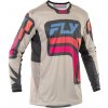 Dres FLY RACING Lite Vice 2025 (sivá/ružová) M