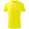 MALFINI Detské tričko Basic - Citrónová | 134 cm (8 rokov)