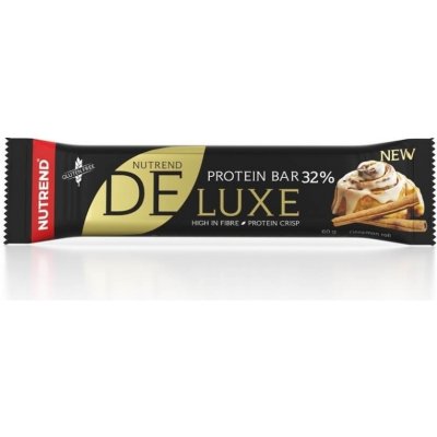 Proteínová tyčinka Deluxe - Nutrend, jahodový cheesecake, 60g