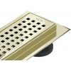 MEXEN - Flat M08 odtokový žľab 70 cm zlatý 1525070-15