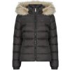 Tommy Jeans Bundy TJW BASIC HOODED DOWN JACKET Čierna