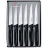 Victorinox Súprava nožov na steak 6-dielna čierna