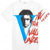 VALENTINO Undercover White tričko Veľkosť: XXL