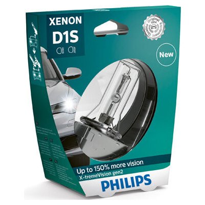 žiarovka pre diaľkový svetlomet PHILIPS Xenon X-tremeVision gen2 D1S (Plynova vybojka), 85V, 35W 85415XV2S1 EAN: 8727900376982