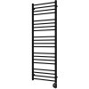 | Vertaduro - Kúpeľňový radiátor s termostatom SIMONE 600W 144x50 cm čierny | DRON14400500MKF3-8408
