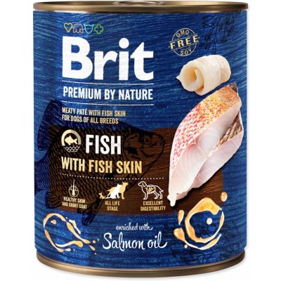 Brit Premium by Nature Fish with Fish Skin 0,8 kg