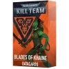 Games-Workshop W40k: Kill Team - Blades Of Khaine Datacards (2024)