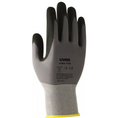UVEX rukavice Unilite 7700 (10 ks) veľkosť 9 / precízna mechanická práca / suché a mierne vlhké prostredie / vysoká citlivosť