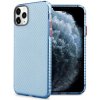 AppleKing kryt so štruktúrou včelieho plástu pre iPhone 12 / 12 Pro - modrý - možnosť vrátiť tovar ZADARMO do 30tich dní