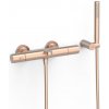 Vaňová batéria TRES Over-Wall s vaňovým setom 150 mm ružové zlato mat 19017429OPM