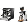 Rocket Espresso Appartamento TCA, black/black + Eureka Mignon Zero 65 Speedy, CR chrome