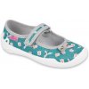 BEFADO 114X446 dievčenské balerínky tyrkysové 25 114X446_25