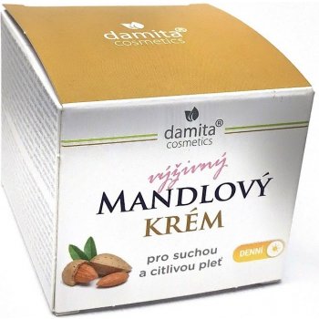 Damita mandľový výživný denný krém pre suchú a citlivú pleť 50 g