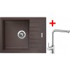 Sinks PERFECTO 650 Marone + ELKA lesklá