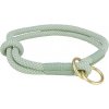 Trixie Soft Rope okrúhly polosťahovací obojok, šalvia/mäta 55 cm/ 10 mm