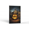 Halloween Tekvica zo strašidelného zámku | Obrazy Vintessia Rozmery obdĺžnik: 20x30