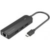 Vention TGOBB hub USB Typ-C 480 Mbit/s Čierna (TGOBB)