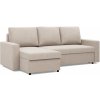 Signal Rohová rozkladacia sedacia súprava NEO - rovný bok Béžová